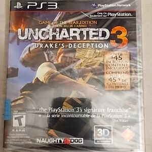 PS3 game of the year edition unopened.